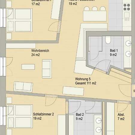 Wellness Obere Muehle Apartament
